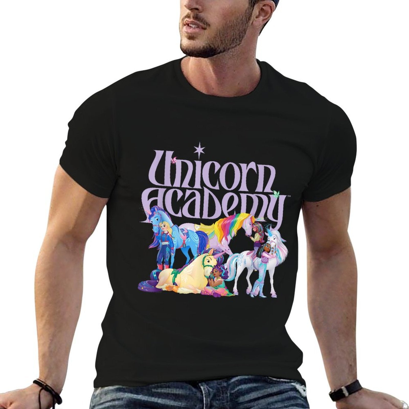 Riders And Unicorns  Slim-fit Cut T-Shirt