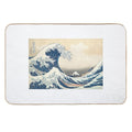 The Great Wave  Easy Maintenance Bath Mat