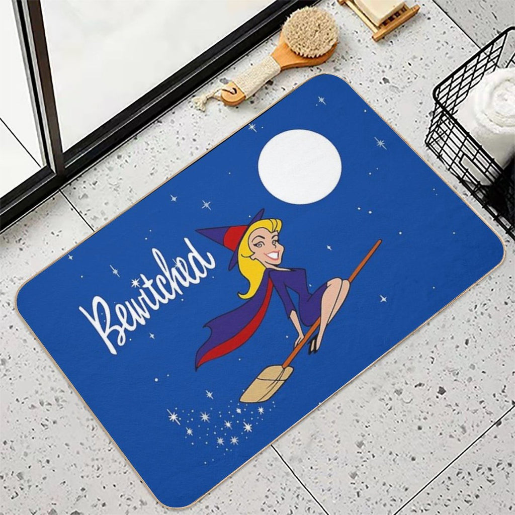 Bewitched 60s Retro  Toxin-Free Bath Mat