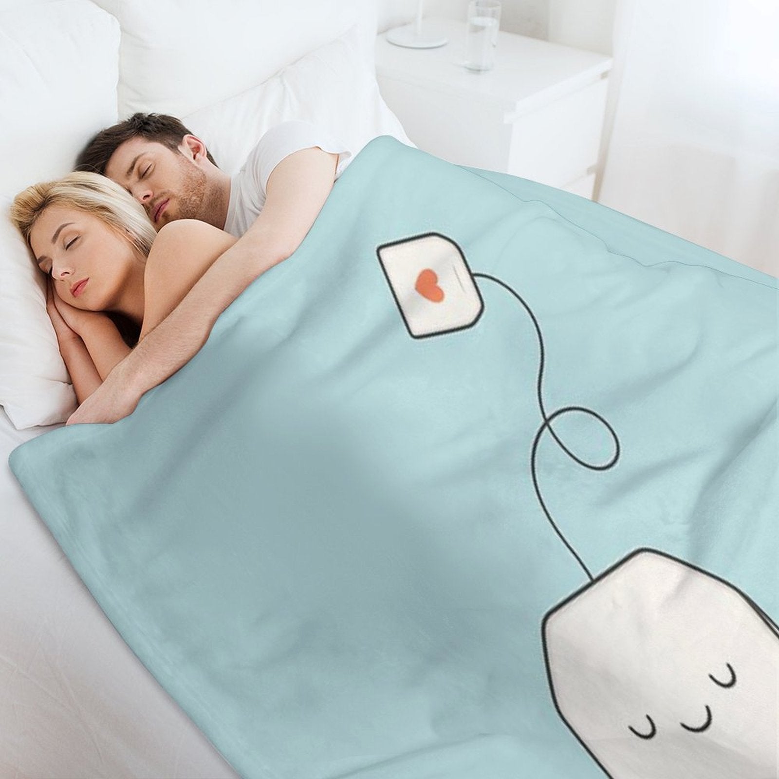 Tea Time Gift-ready Throw Blanket