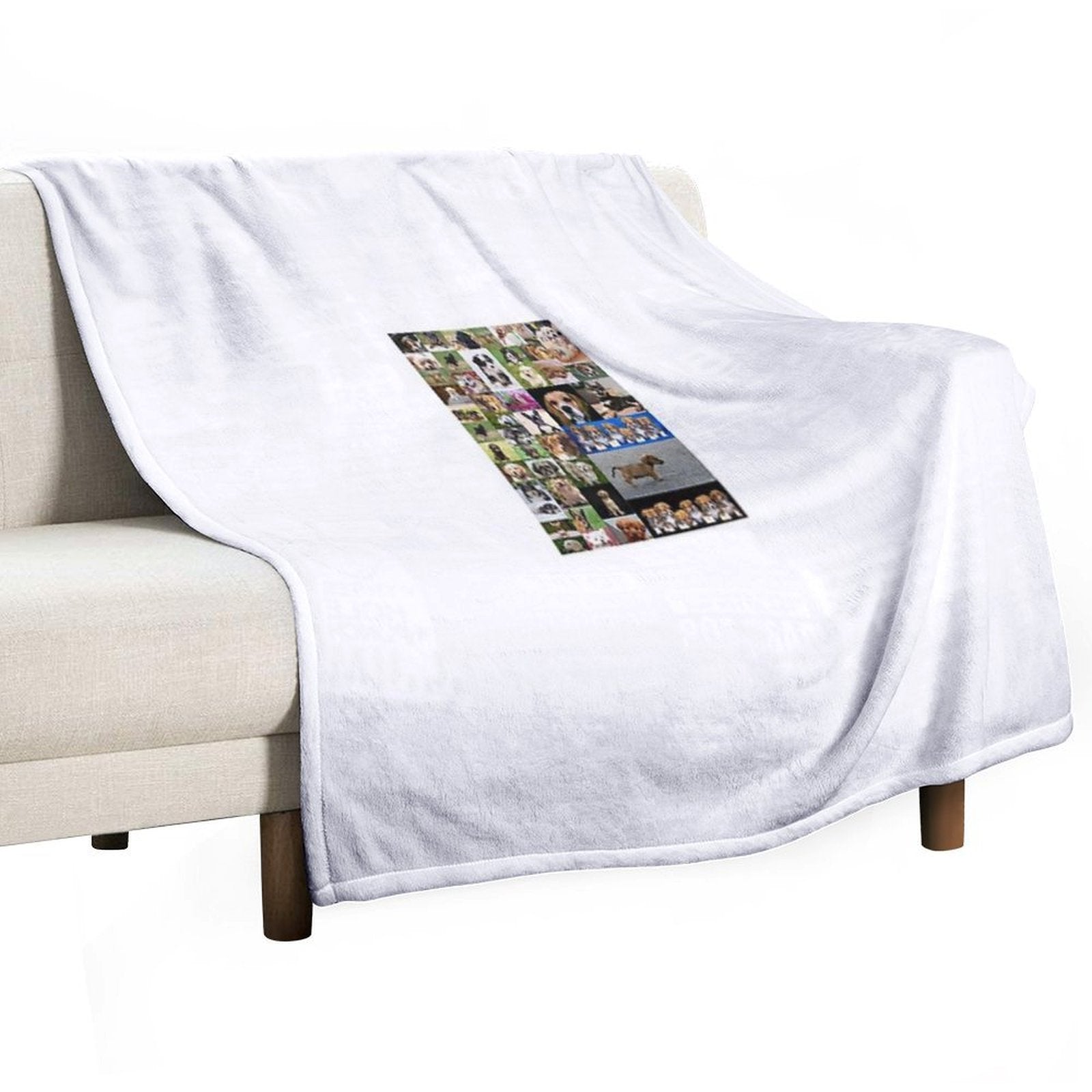 Dogs Travel-friendly Throw Blanket