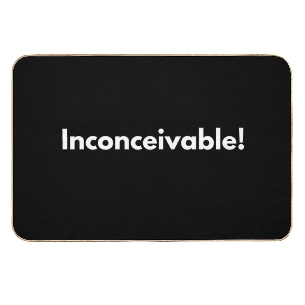 Inconceivable!  Multi-Purpose Bath Mat