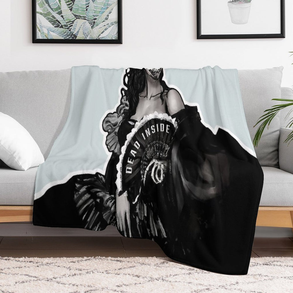Dead Inside All-season Throw Blanket