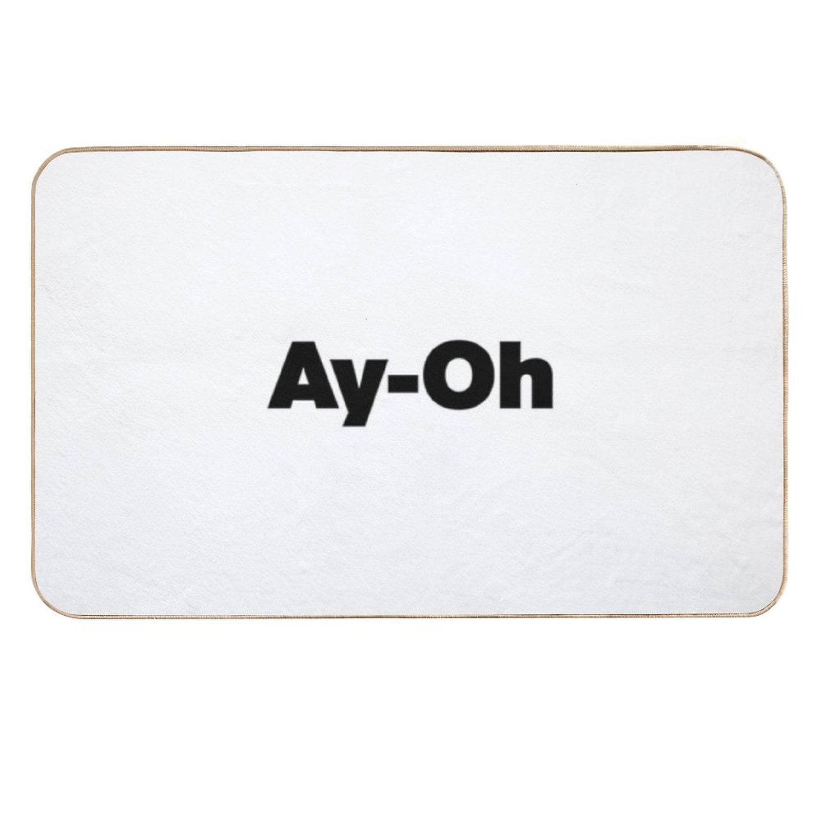 AyOh  Live Aid Queen Freddie Mercury  Black  Stain-Proof Bath Mat