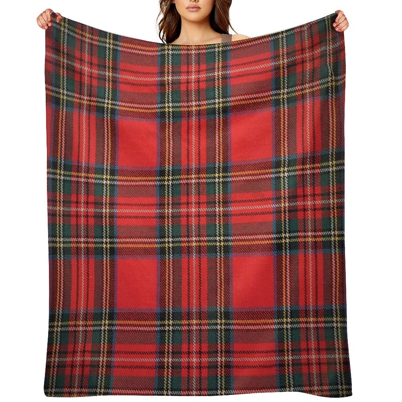 Royal Stewart Tartan Velvety-soft Throw Blanket
