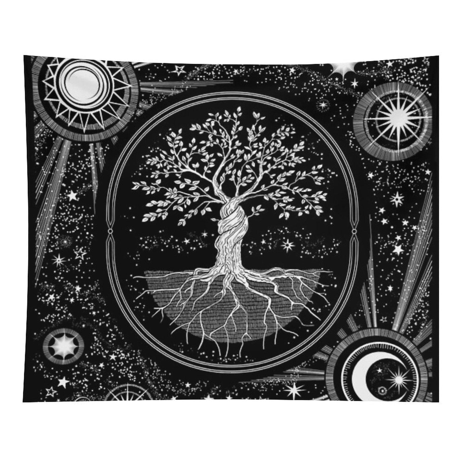 Celestial Tree of Life Tapestry