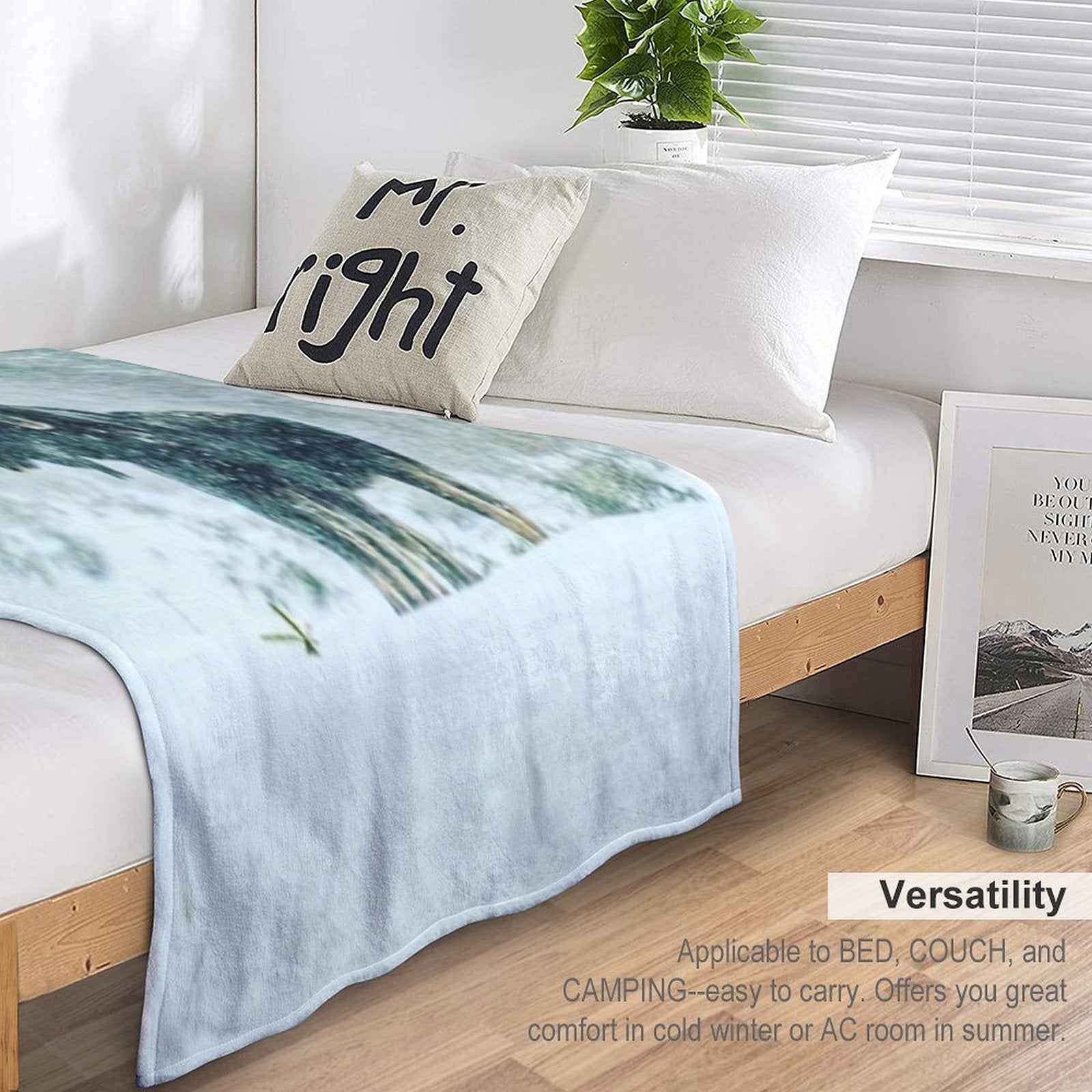 Bull Moose Easy Care Throw Blanket