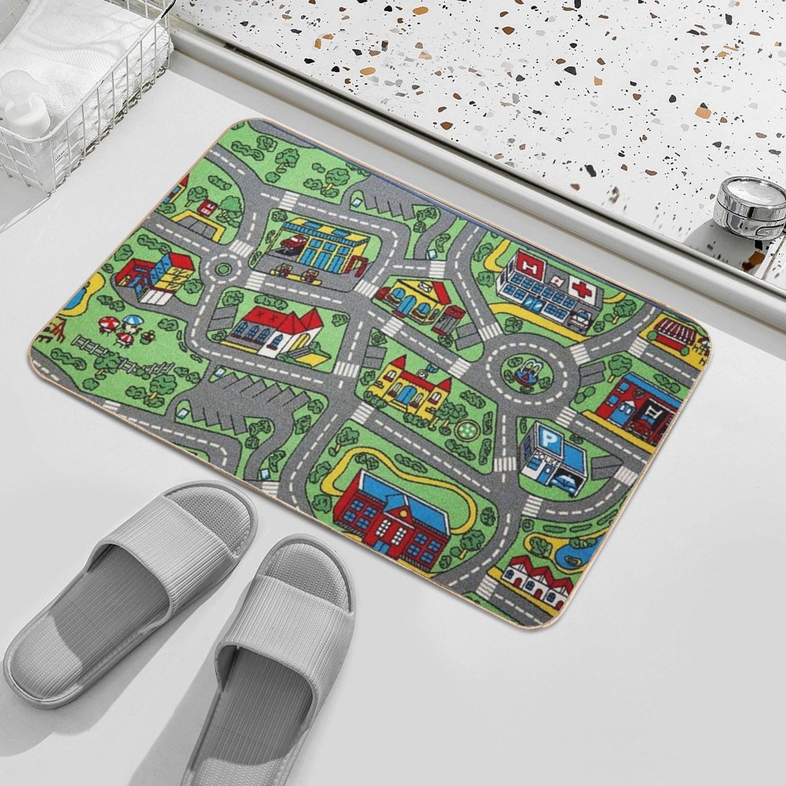 Road Roag  Rapid-Drying Bath Mat