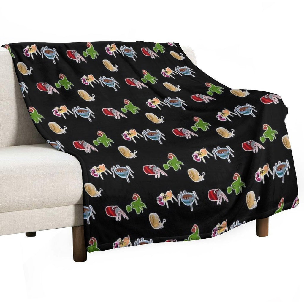 Bugsnax Best Of Bugsnax Pack For Fans Durable Throw Blanket