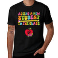 Funny Teacher Pregnancy Announcement Clothing, Expecting Teacher, Black, X-Small  Vintage-inspired T-Shirt