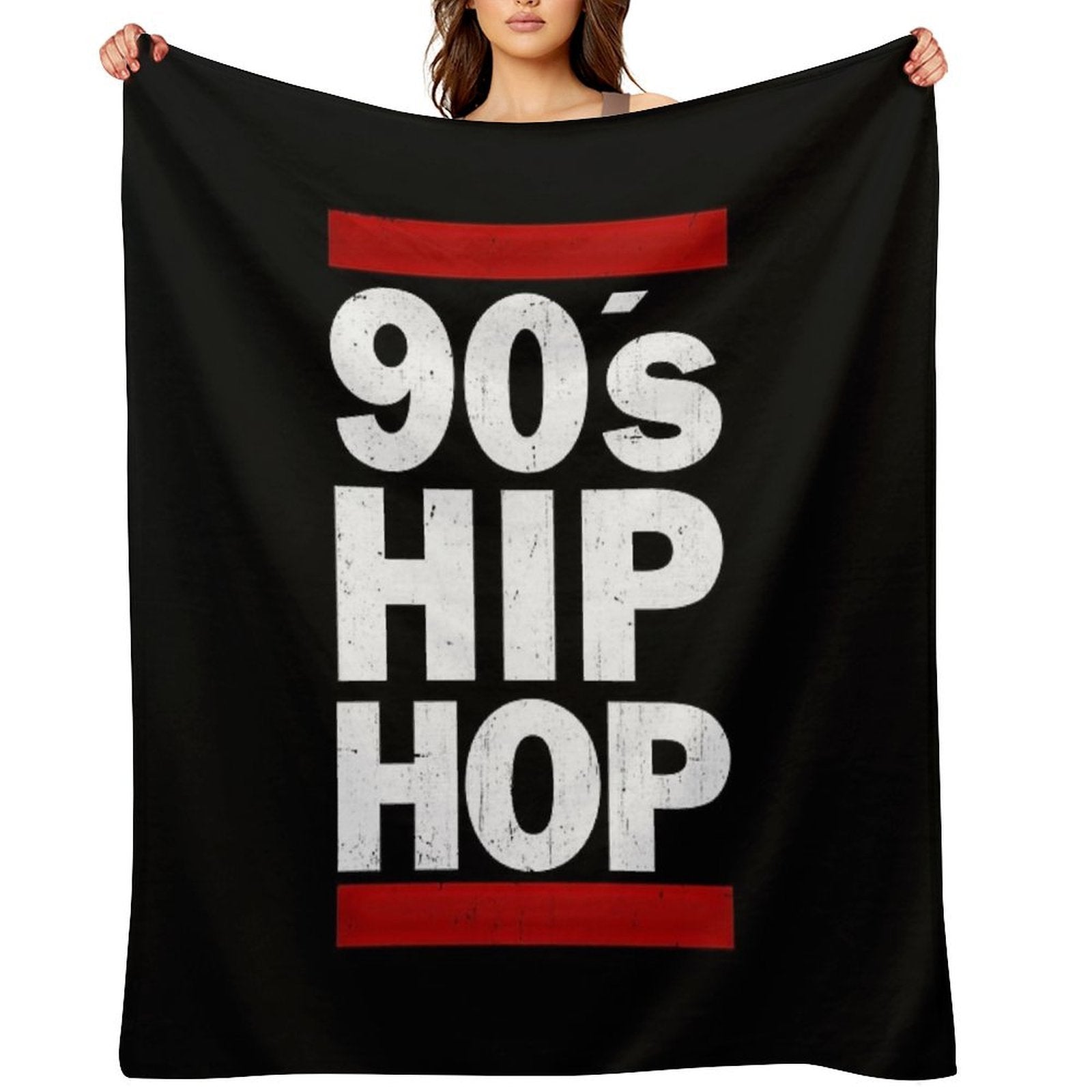 90's Hip Hop All-season Throw Blanket