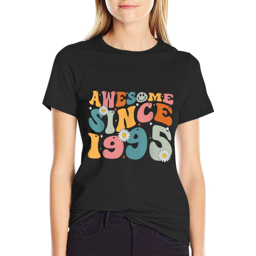 Awesome Since 1995 30th Birthday Retro Gifts Born In 1995  Lightweight T-Shirt