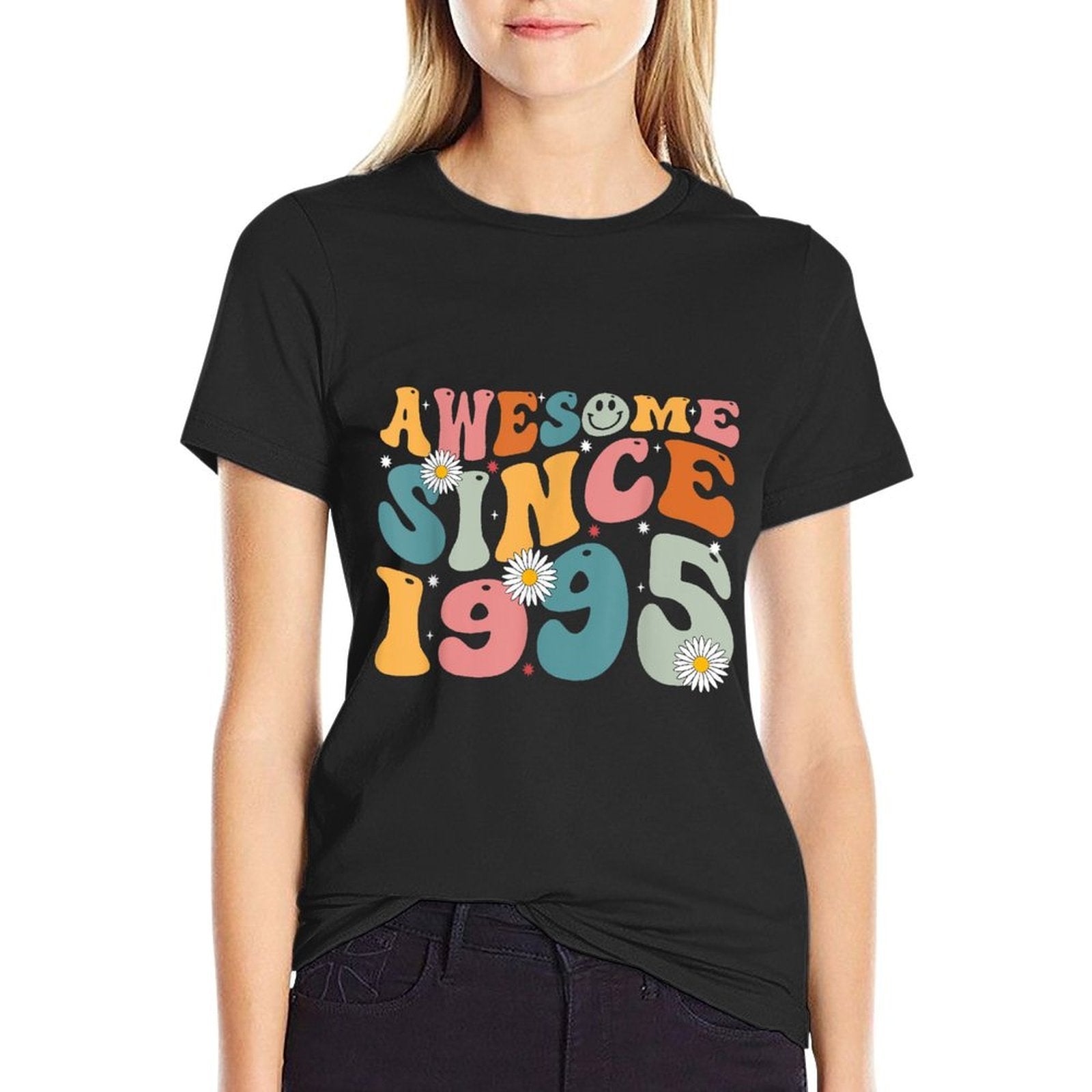 Awesome Since 1995 30th Birthday Retro Gifts Born In 1995  Lightweight T-Shirt