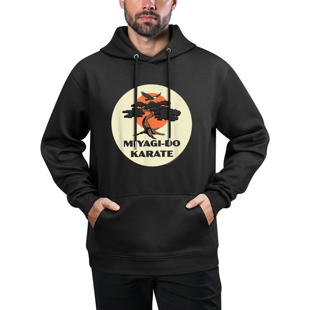 Cobra Kai Miyagi-Do Karate Eagle Fang Bonsai Tree Dojo Logo Colorfast Hoodie