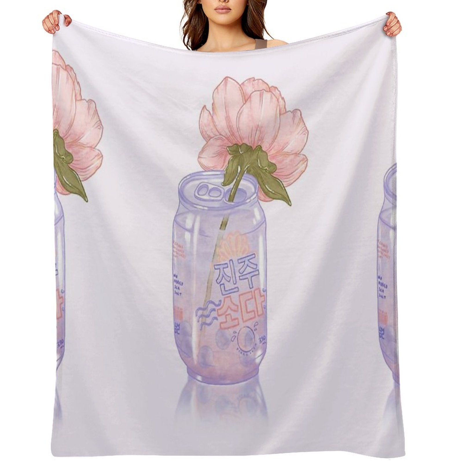 Pearl Soda Premium Throw Blanket