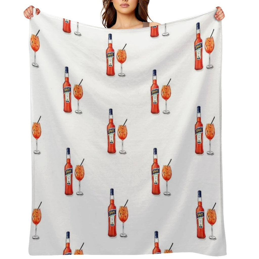Spritz Cheers! Quick-dry Throw Blanket