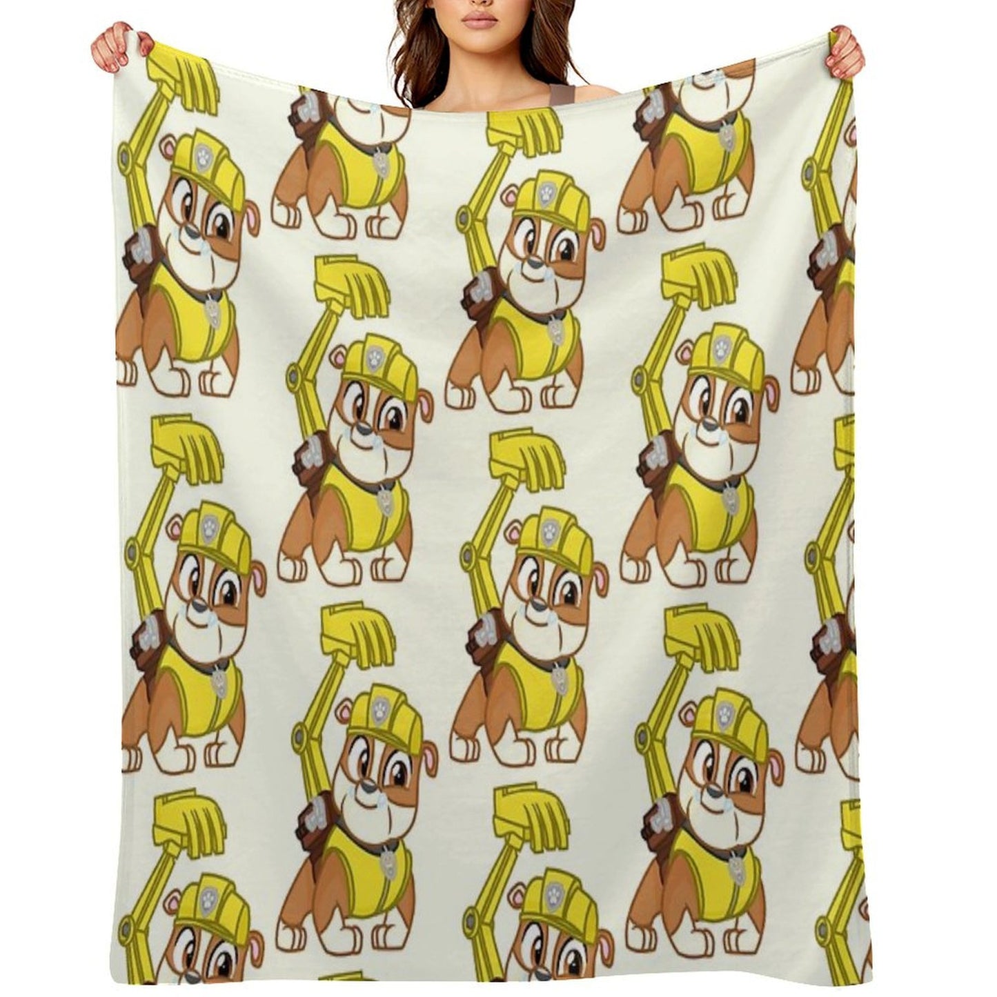 PAW Patrol Rubble Premium Throw Blanket