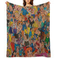 Archie Comics Collage Durable Throw Blanket