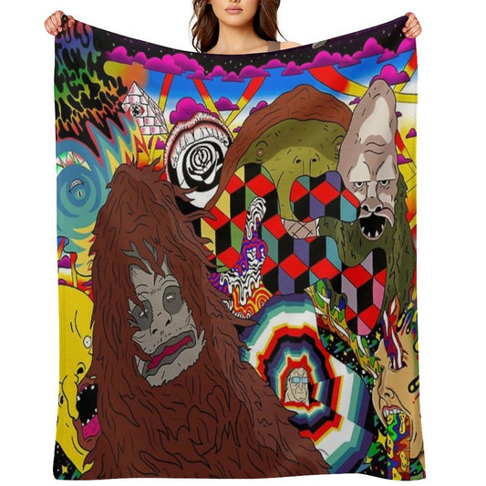 The Big Lez Show Wall Art Comfort Throw Blanket