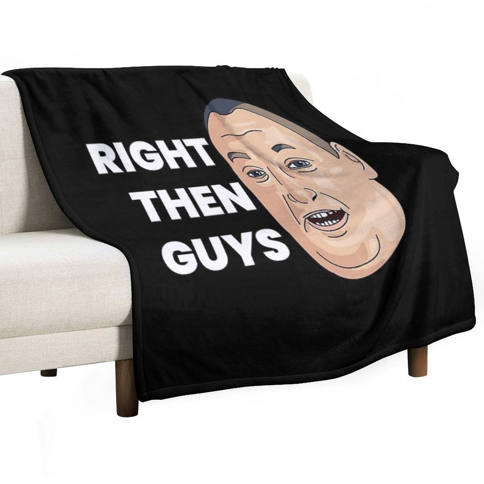 Rate My Takeaway Right Then Guys Design Anti-pilling Throw Blanket