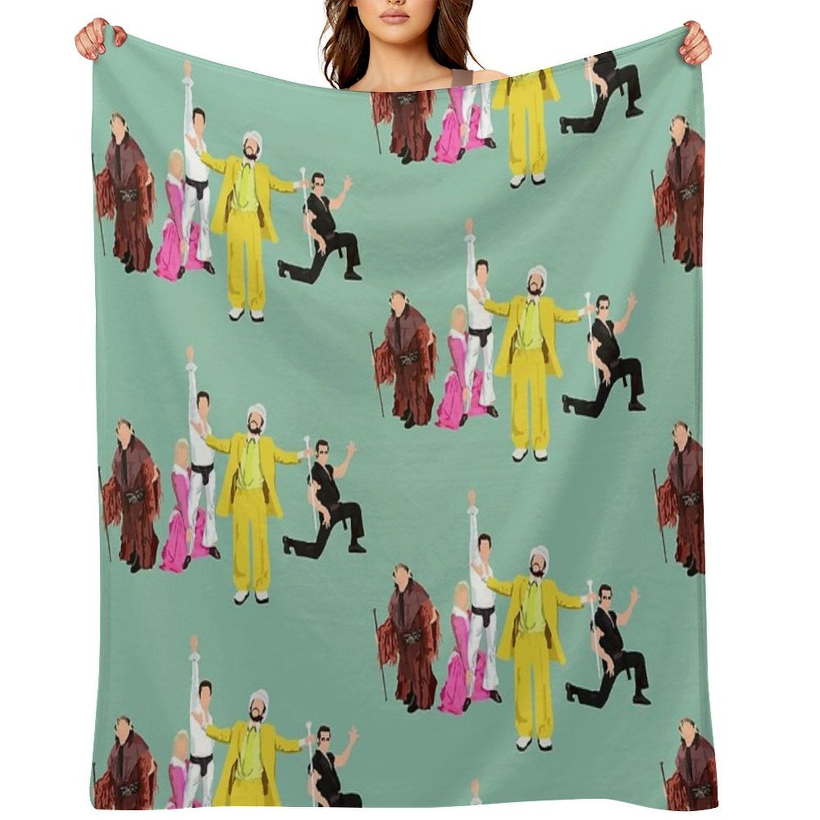 Nitemen All-season Throw Blanket