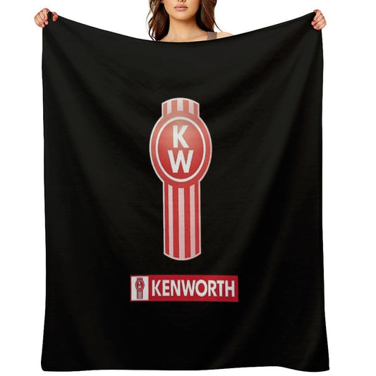 Kenworth Logo Truck Australian Comfort Throw Blanket
