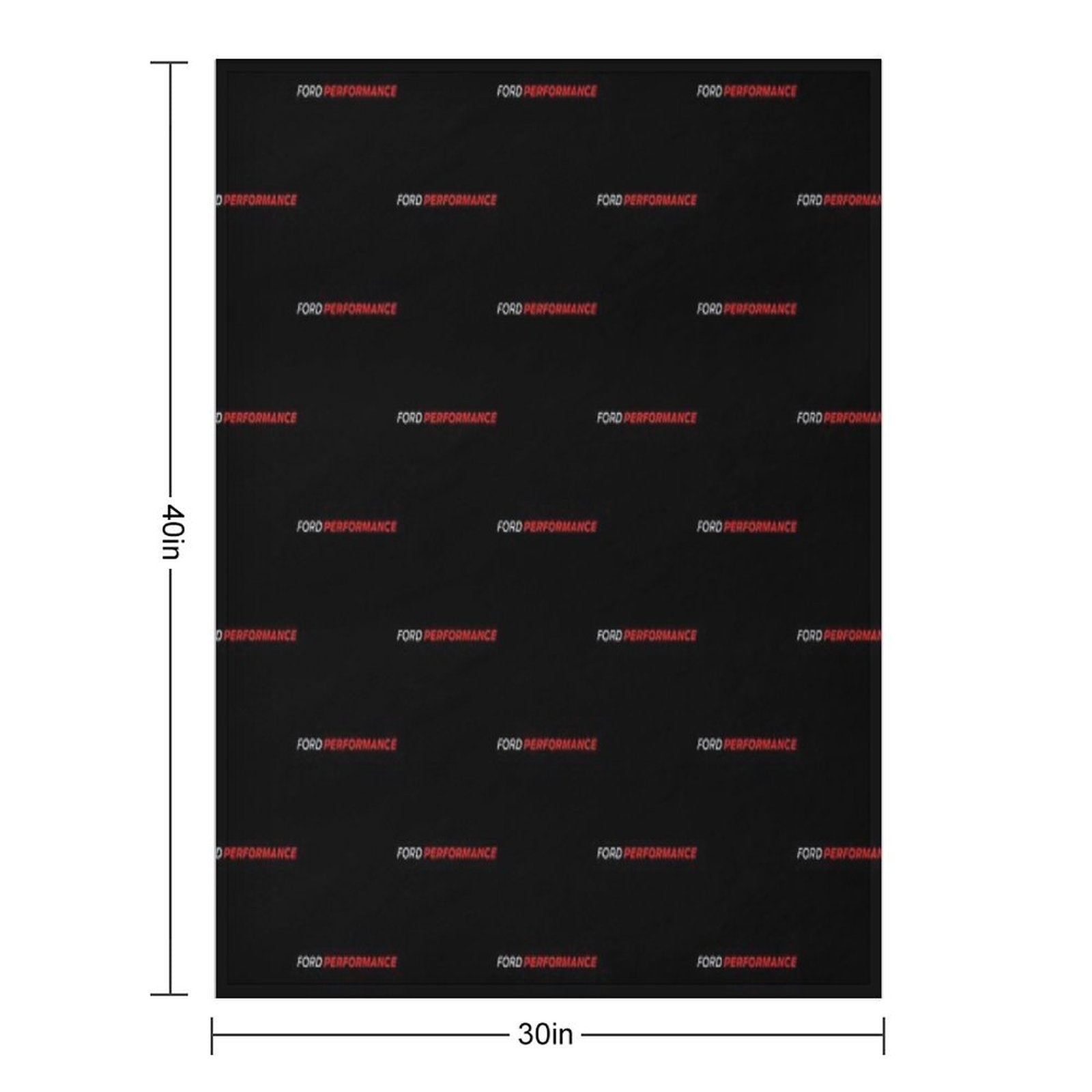 Ford Performance Versatility Throw Blanket