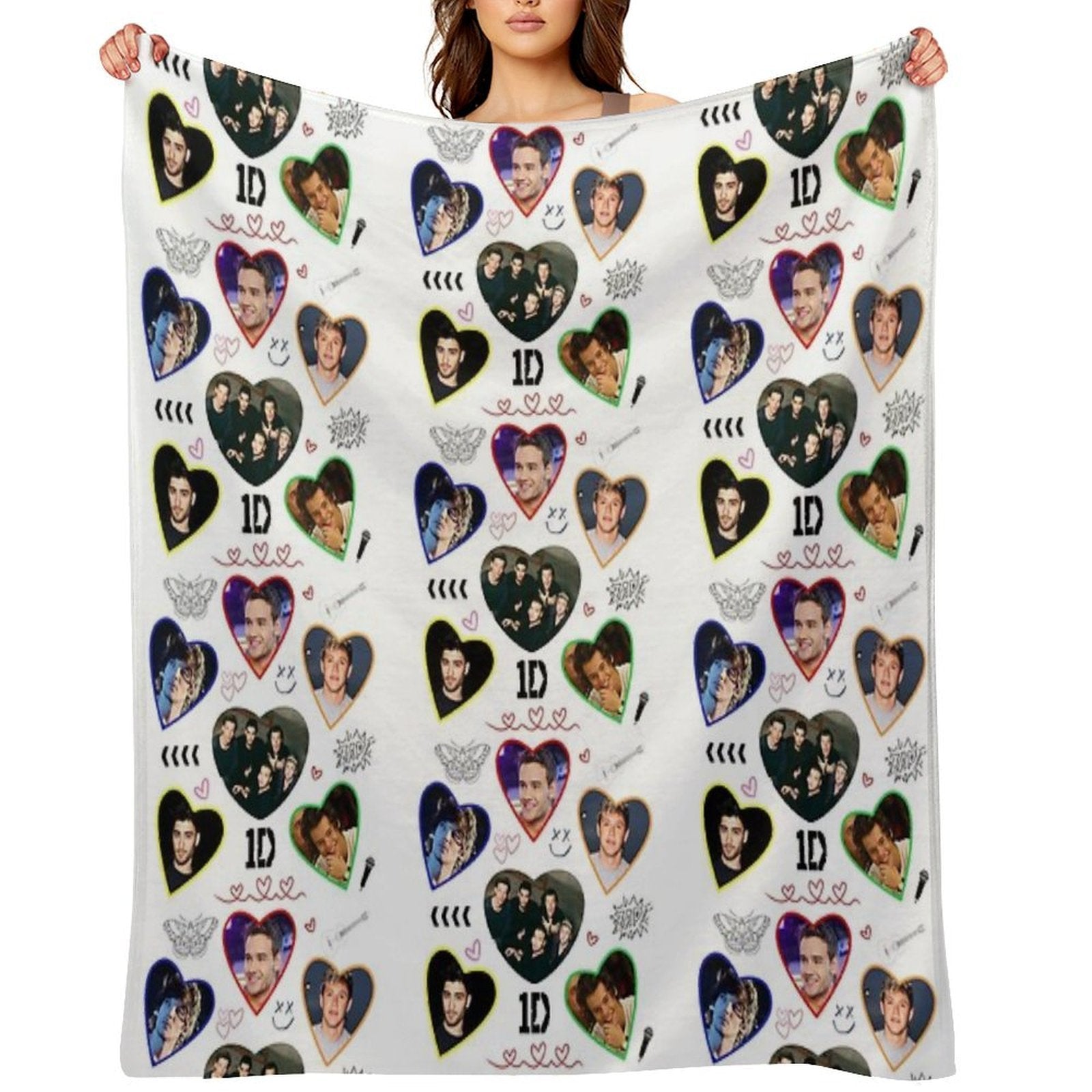 ONE DIRECTION Compact Throw Blanket