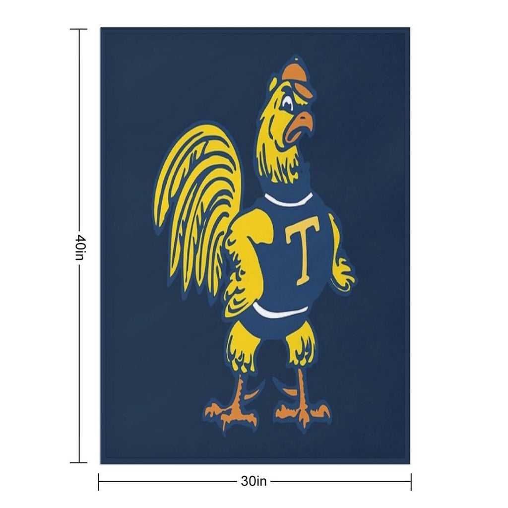 Trinity College (CT) Trinity Bantams Sustainable Throw Blanket