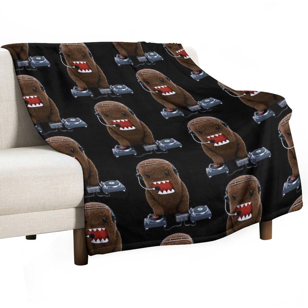 DJ Domo-kun Quick-dry Throw Blanket
