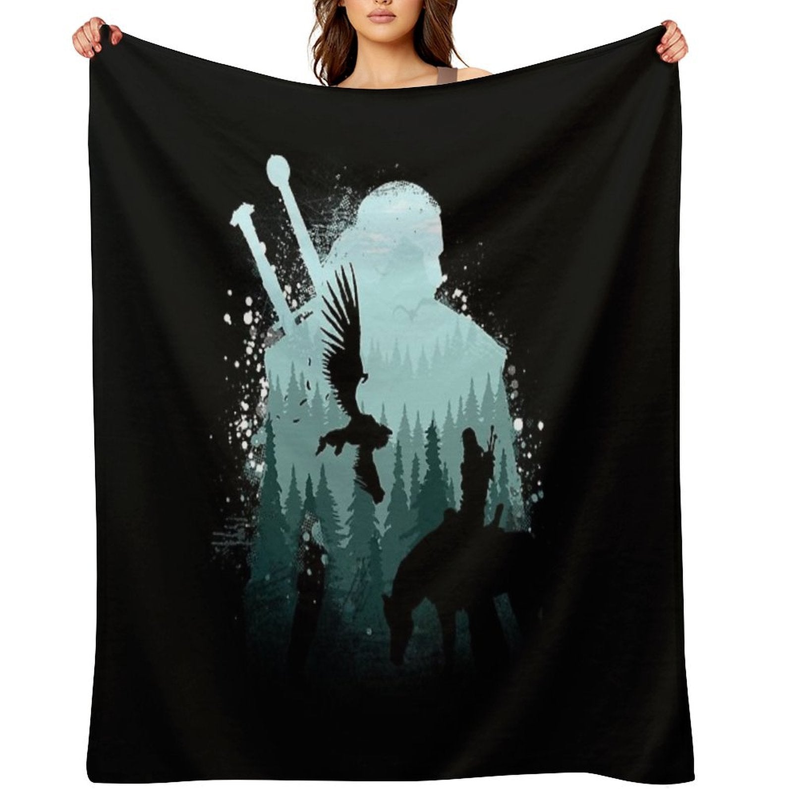 Wild Huntsman Compact Throw Blanket