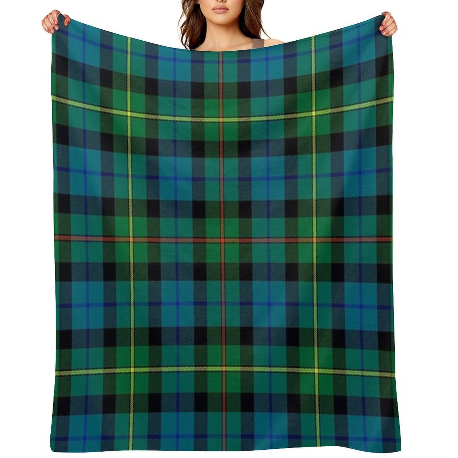 Smith Ancient Tartan Durable Throw Blanket