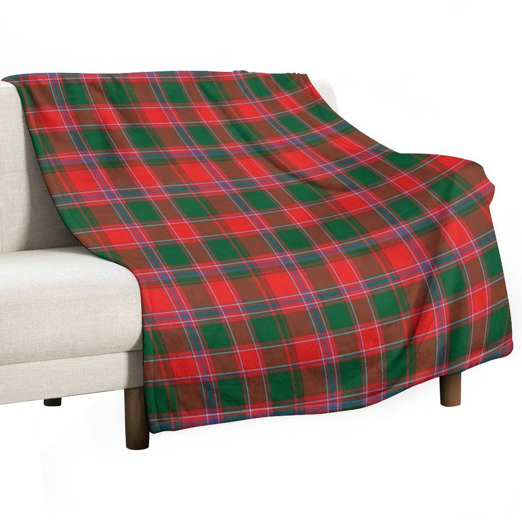 Clan Dalziel Tartan Anti-pilling Throw Blanket