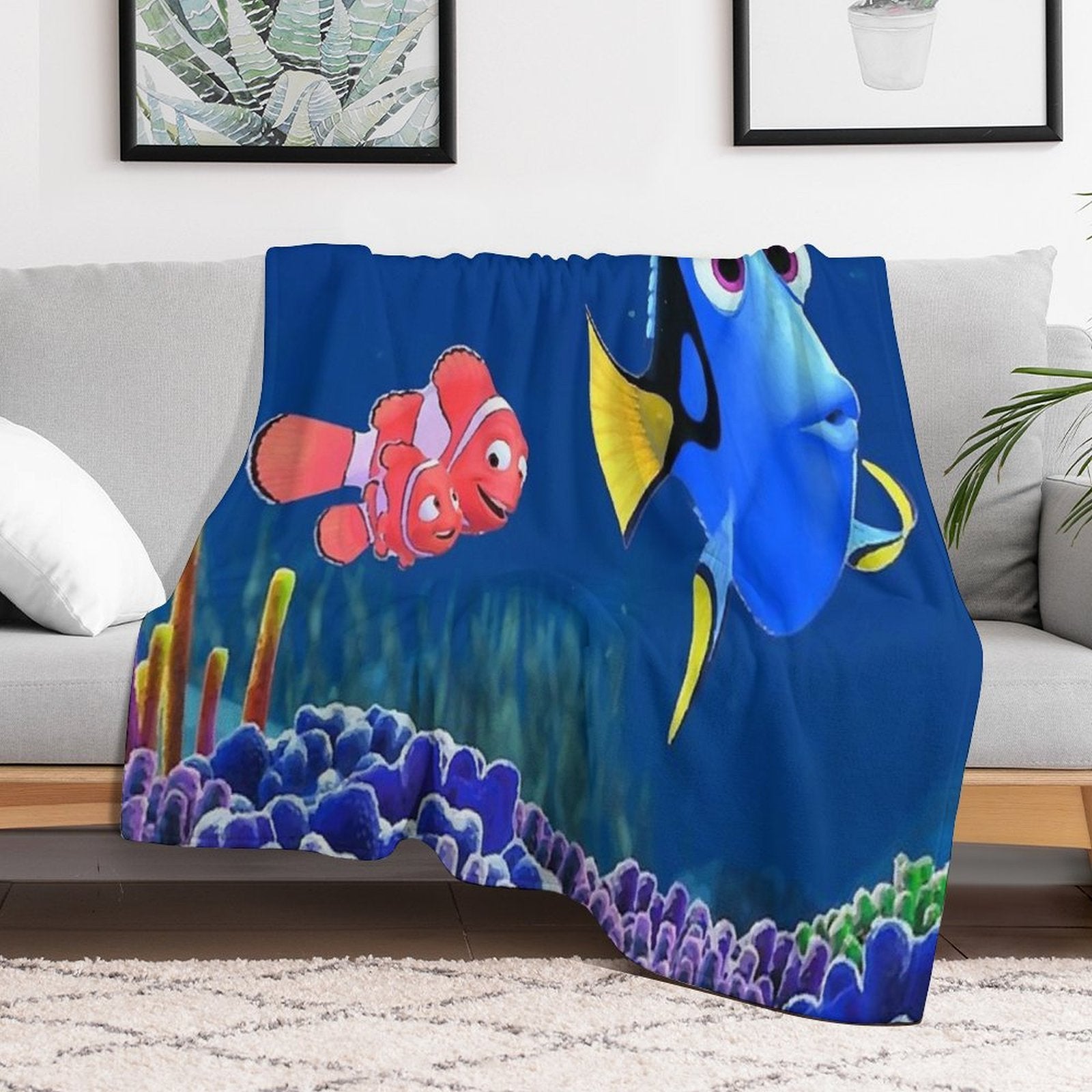 Finding Nemo Velvety-soft Throw Blanket