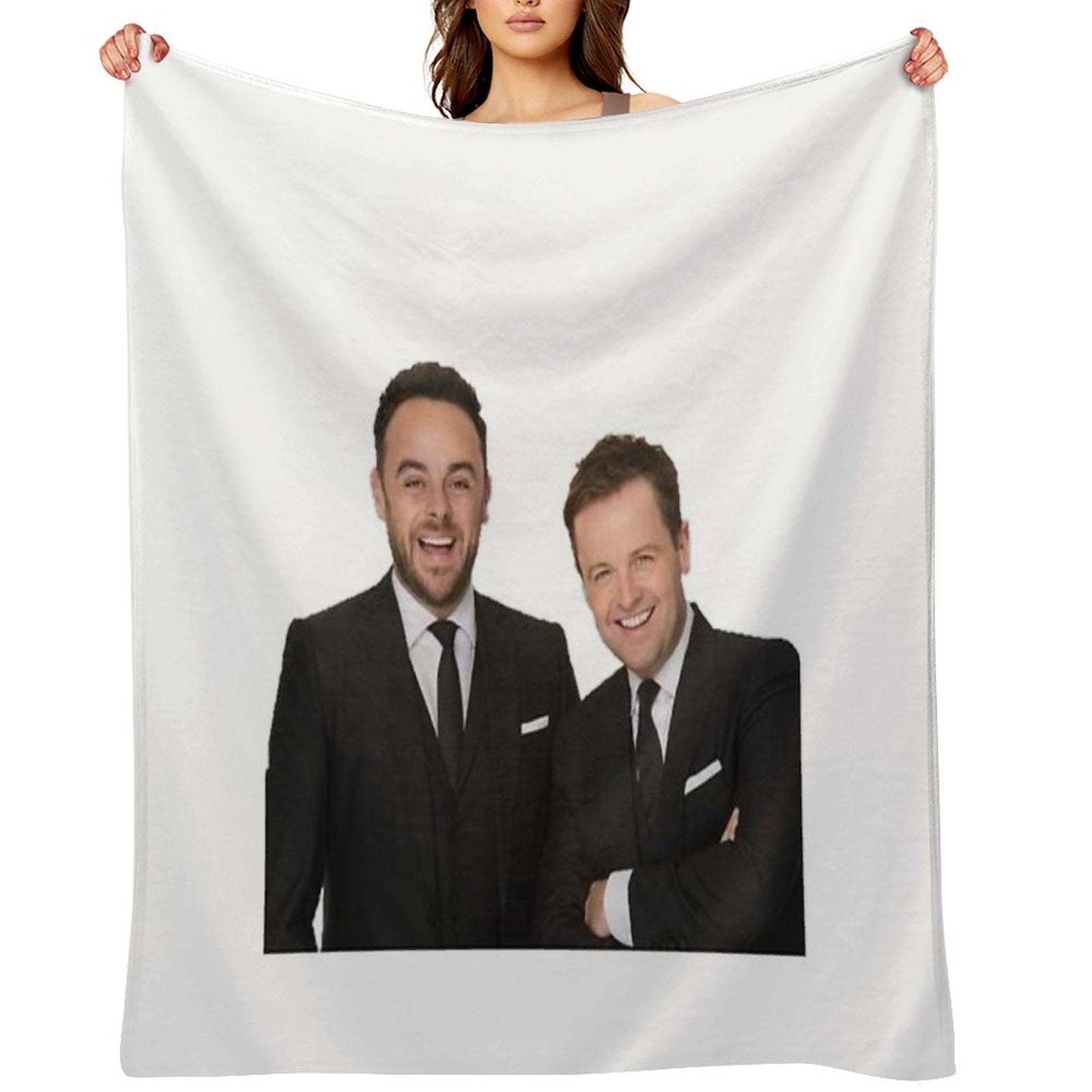 Ant And Dec Shrink-resistant Throw Blanket