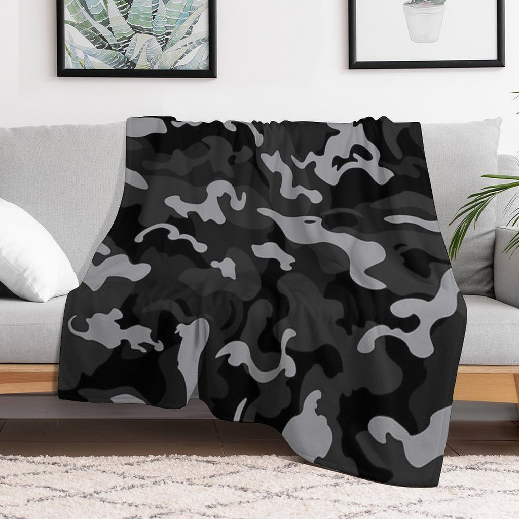 Camo Style - Urban Camouflage Easy Care Throw Blanket