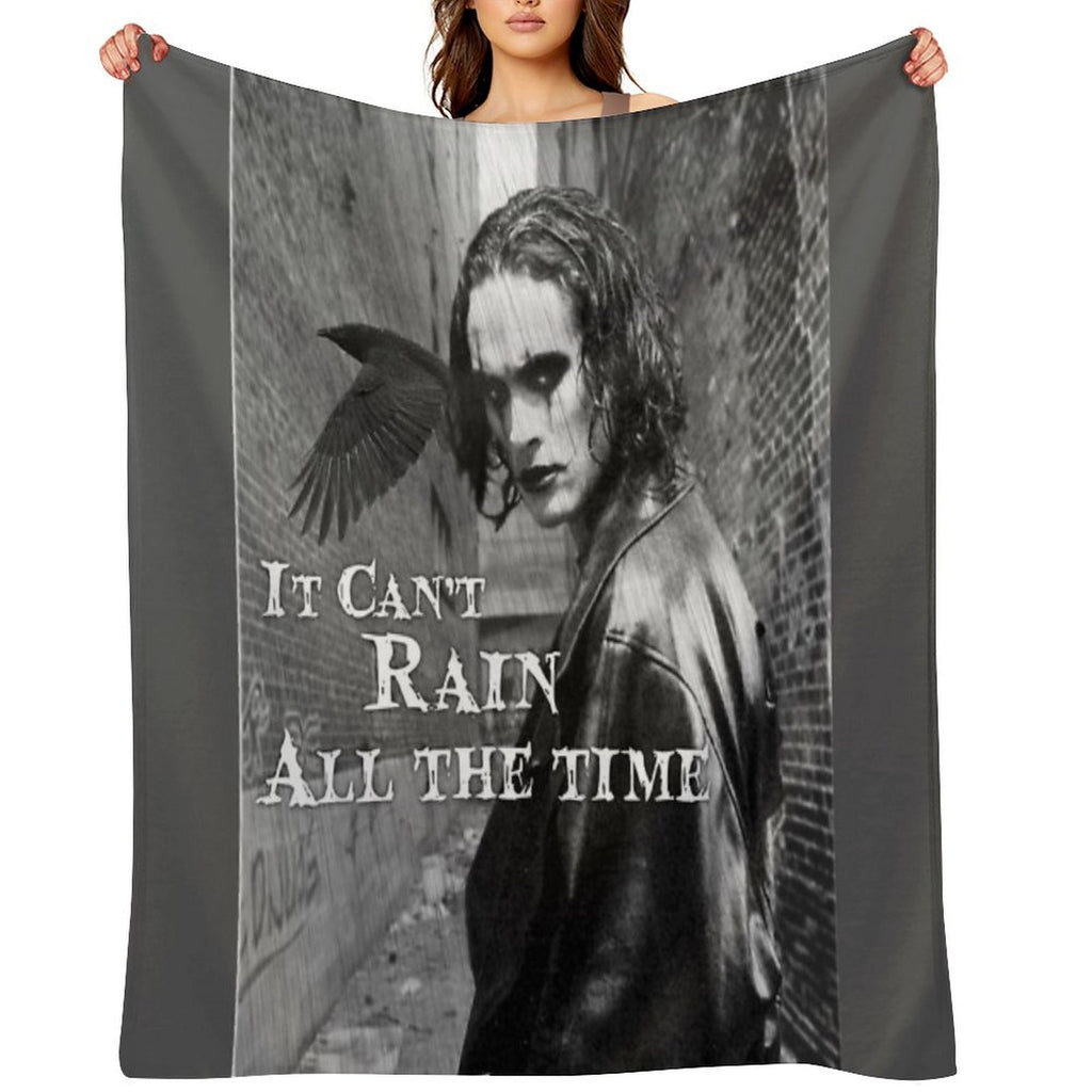 Can't Rain All The Time Easy Care Throw Blanket