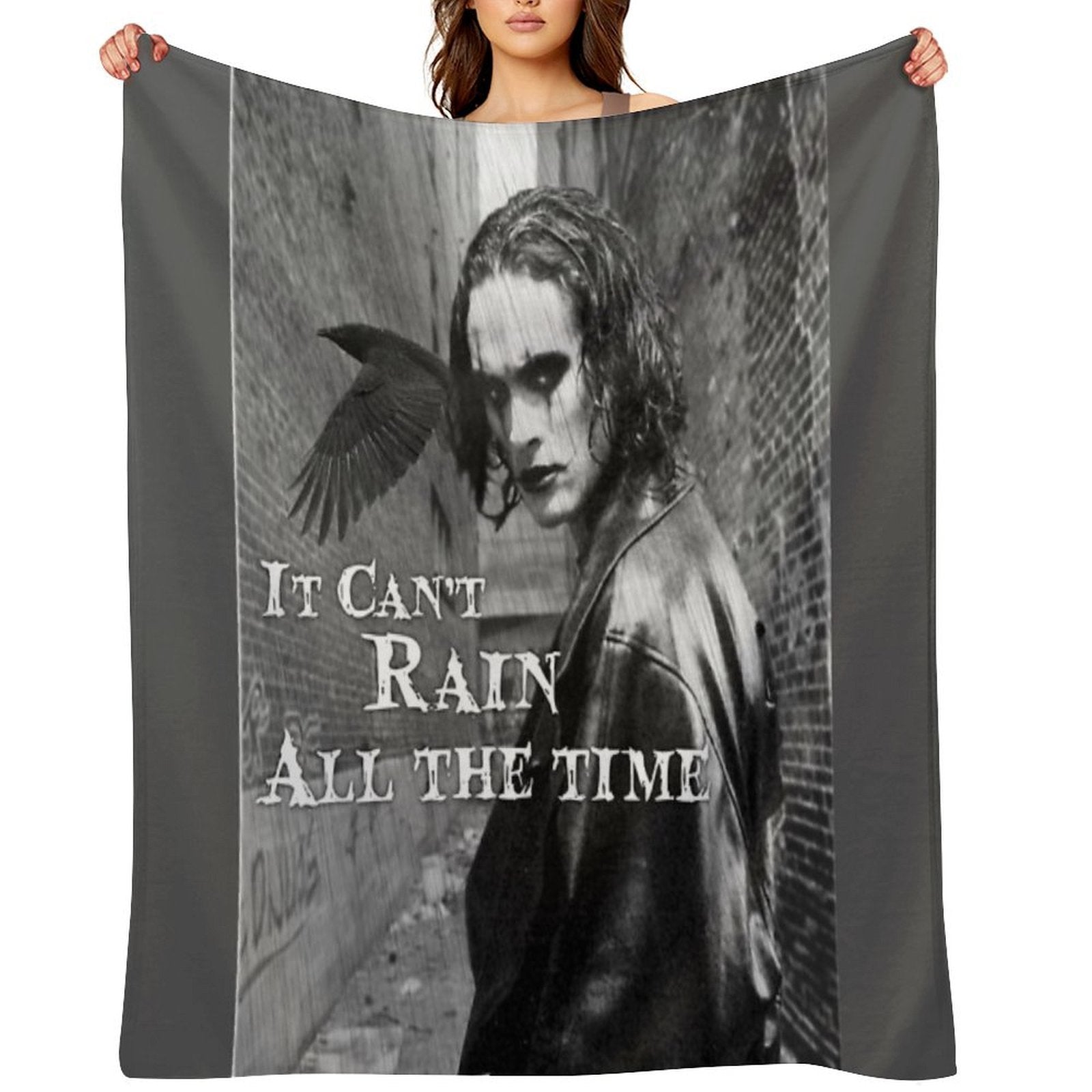 Can't Rain All The Time Easy Care Throw Blanket