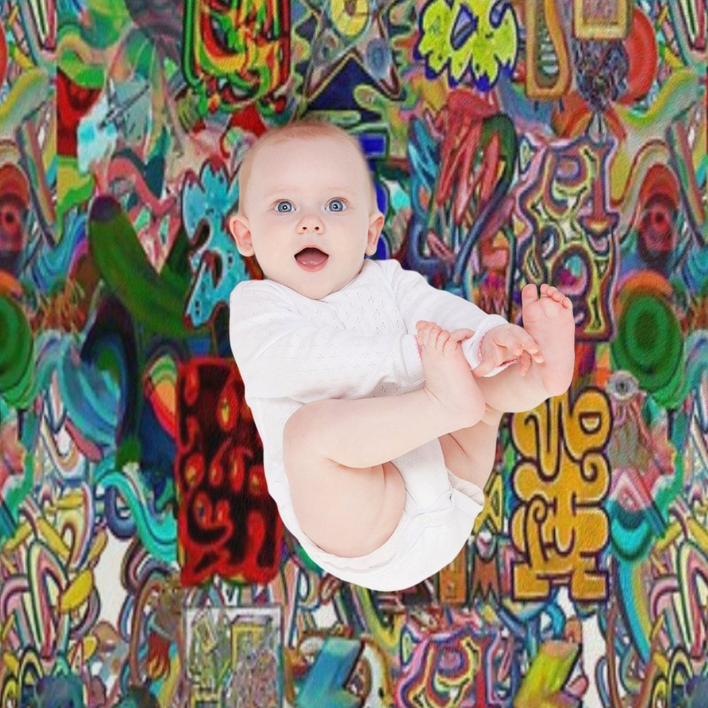 Graffiti 2021 Machine-washable Throw Blanket