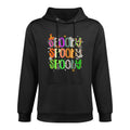 HUGvyn Halloween Spooky Season Preppy Halloween Women Kids Colorfast Hoodie