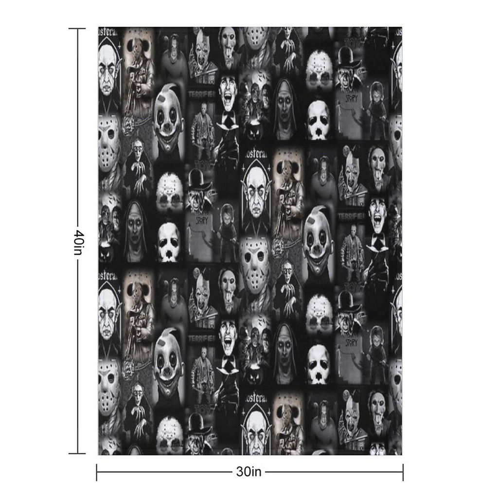 Horror Anti-pilling Throw Blanket