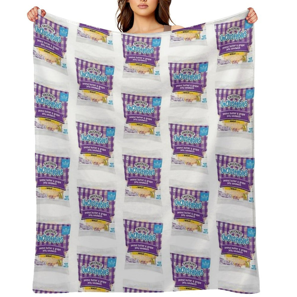 Uncrustables All-season Throw Blanket