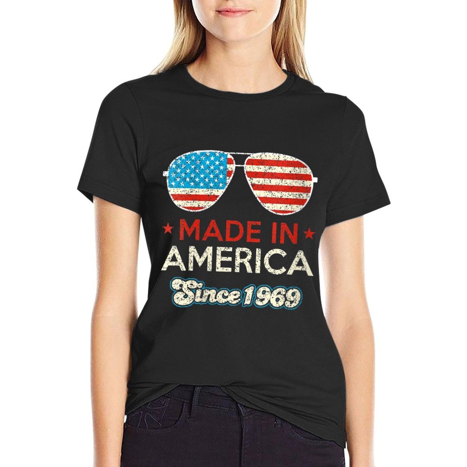 Womens 50th Birthday Gift Distressed 1969 Men Women  Graphic-printed T-Shirt