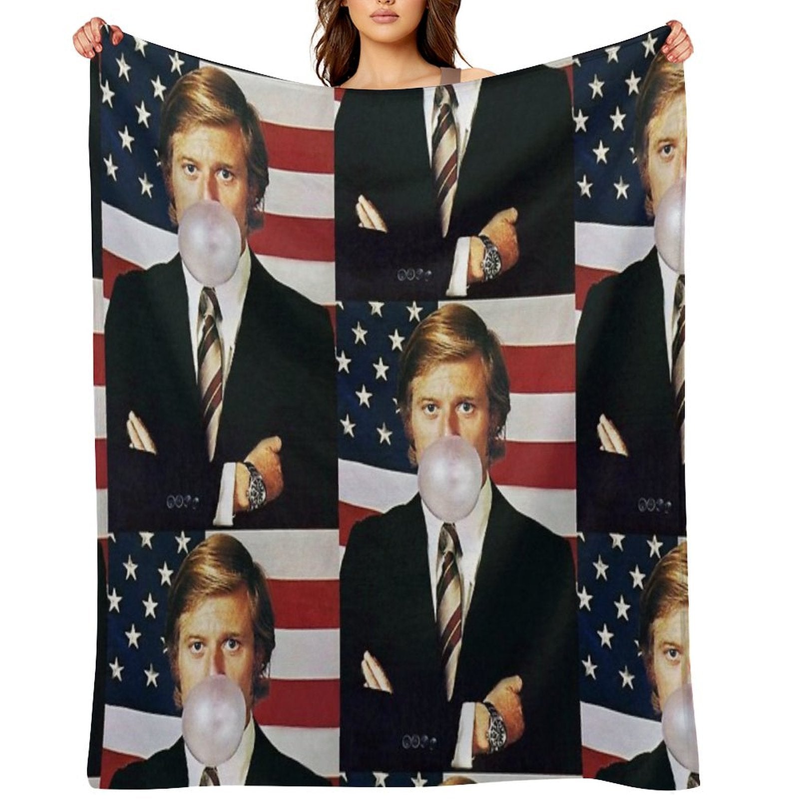 Robert Redford Sustainable Throw Blanket