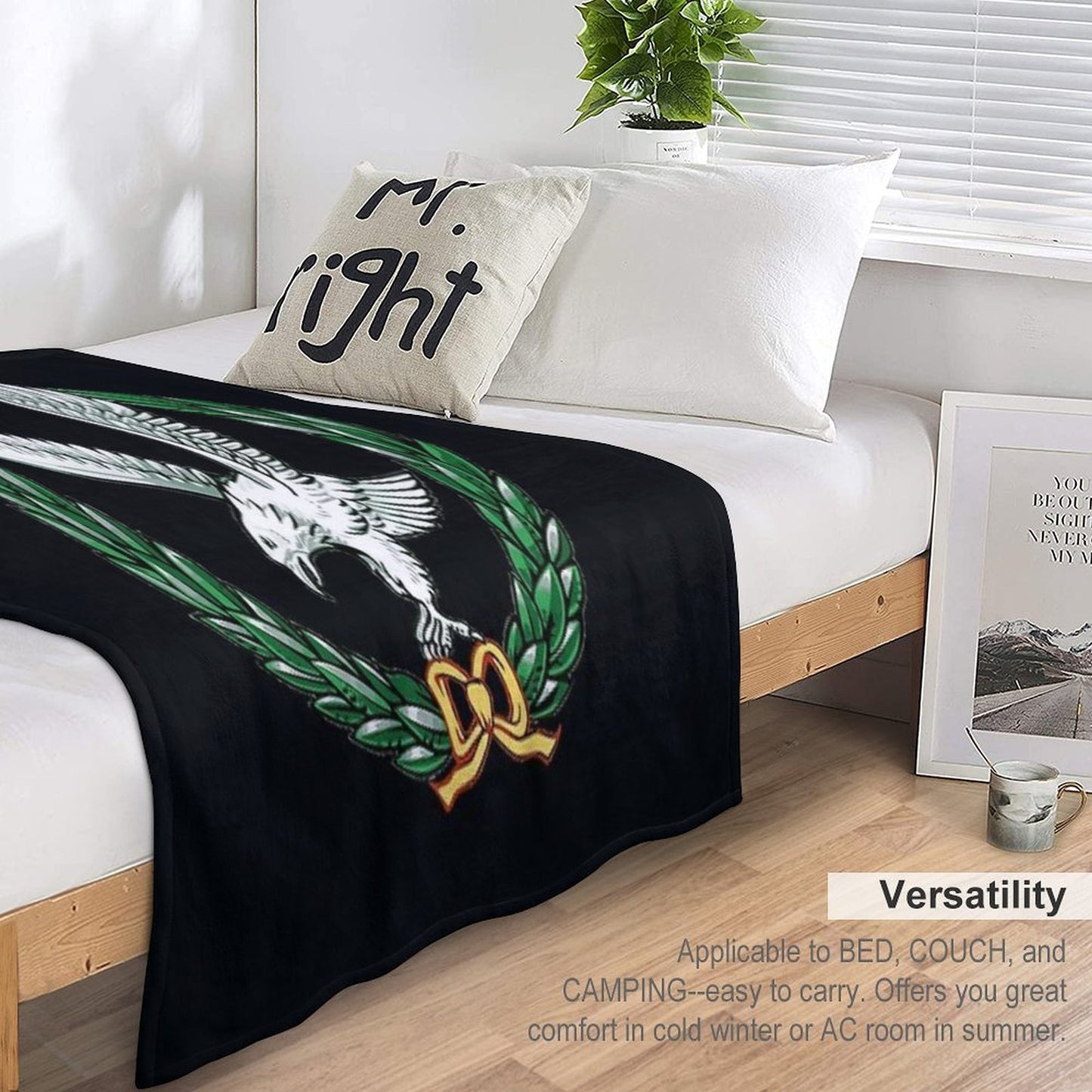 Army Air Corps (AAC) British Army Versatility Throw Blanket