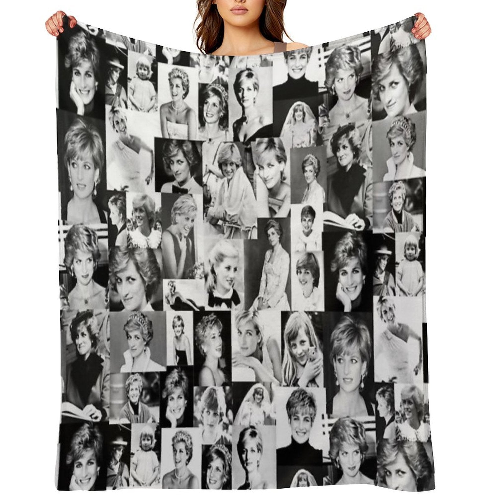 Lady Diana Velvety-soft Throw Blanket