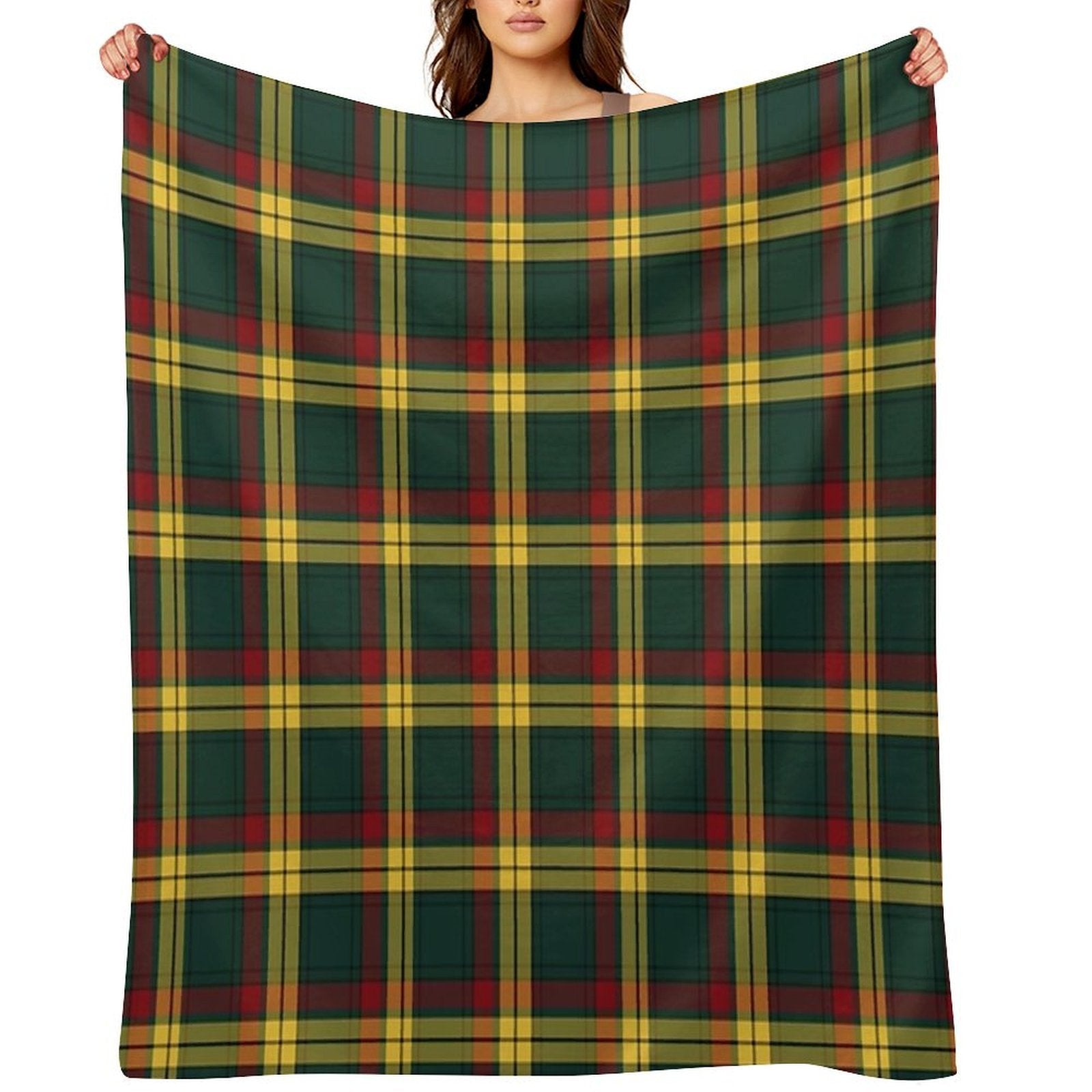Clan MacMillan Tartan Anti-pilling Throw Blanket