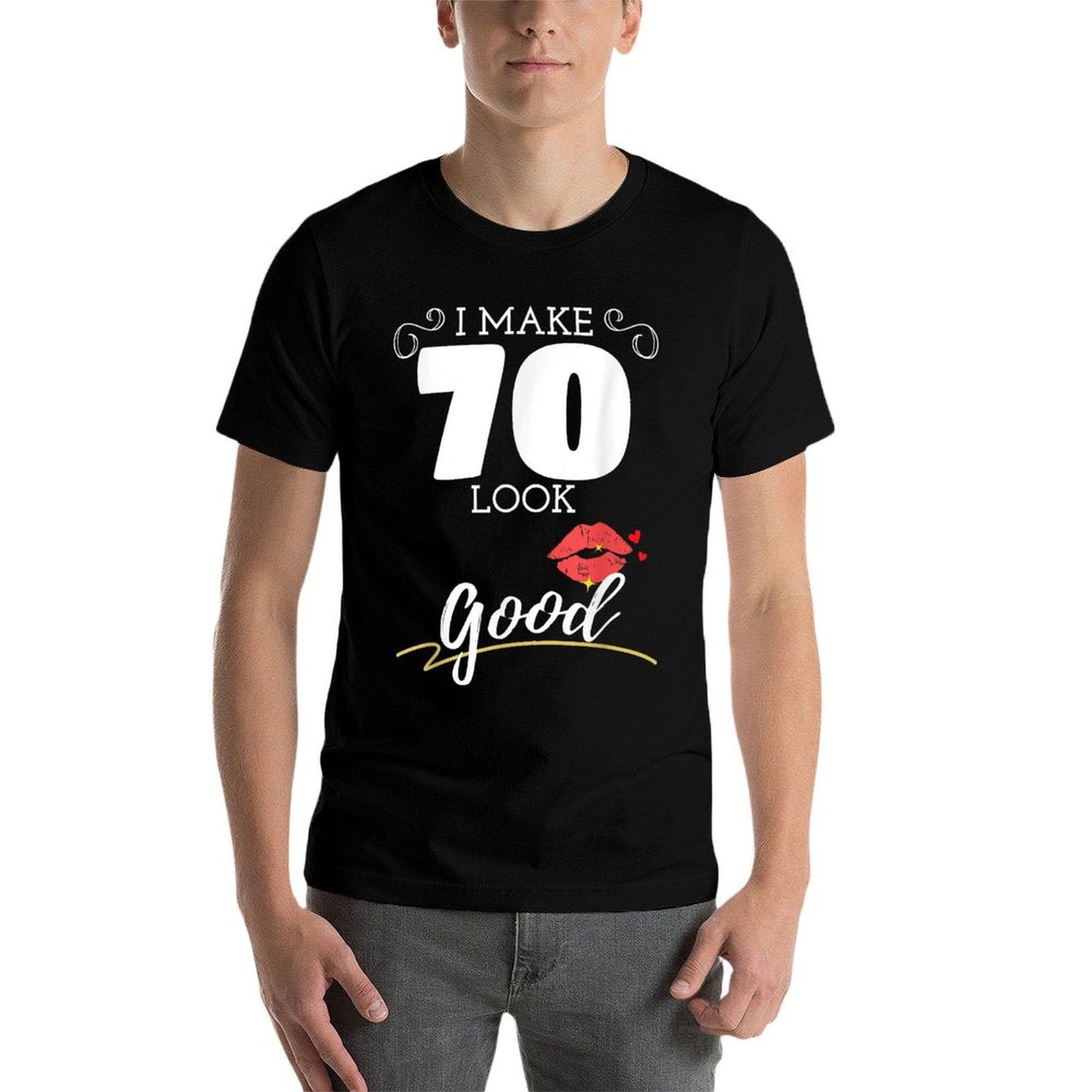 I Make 70 Look Good Womens 70th Birthday  Eco-friendly Material T-Shirt