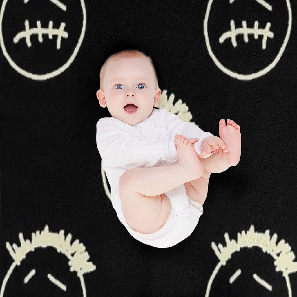 Cactus Jack Face Machine-washable Throw Blanket