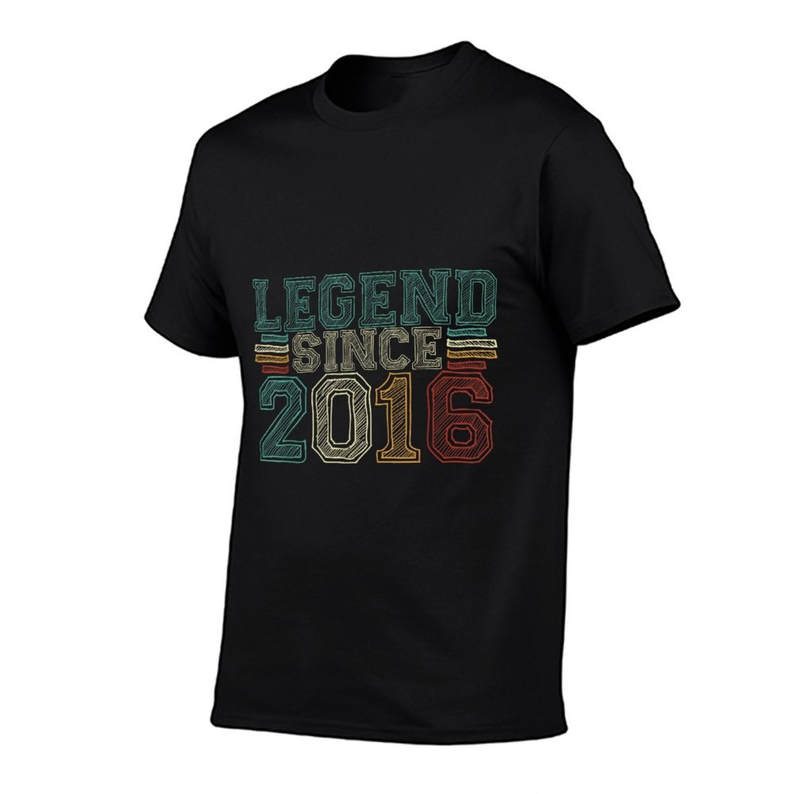 9 Years Old Legend Since 2016 9th Birthday  Cotton T-Shirt